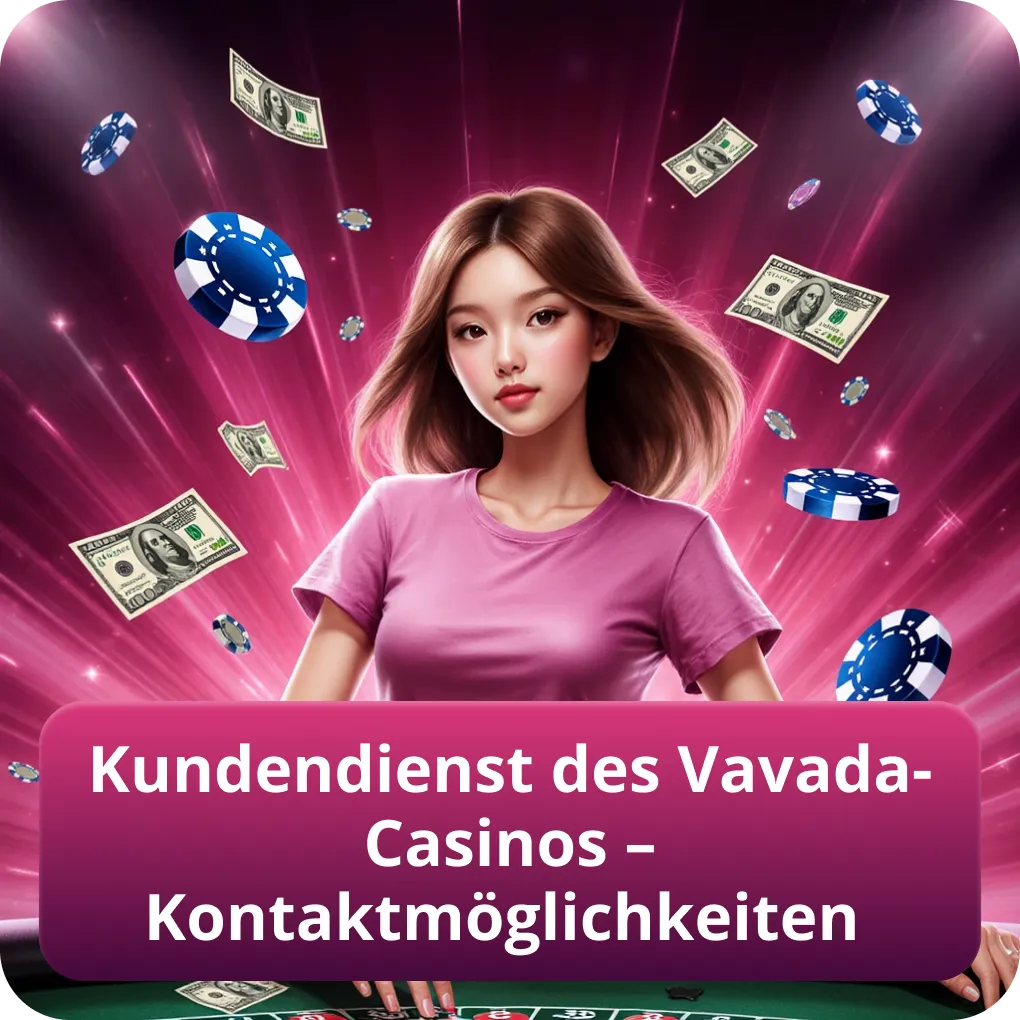 Kundendienst des Vavada-Casinos — Kontaktmöglichkeiten